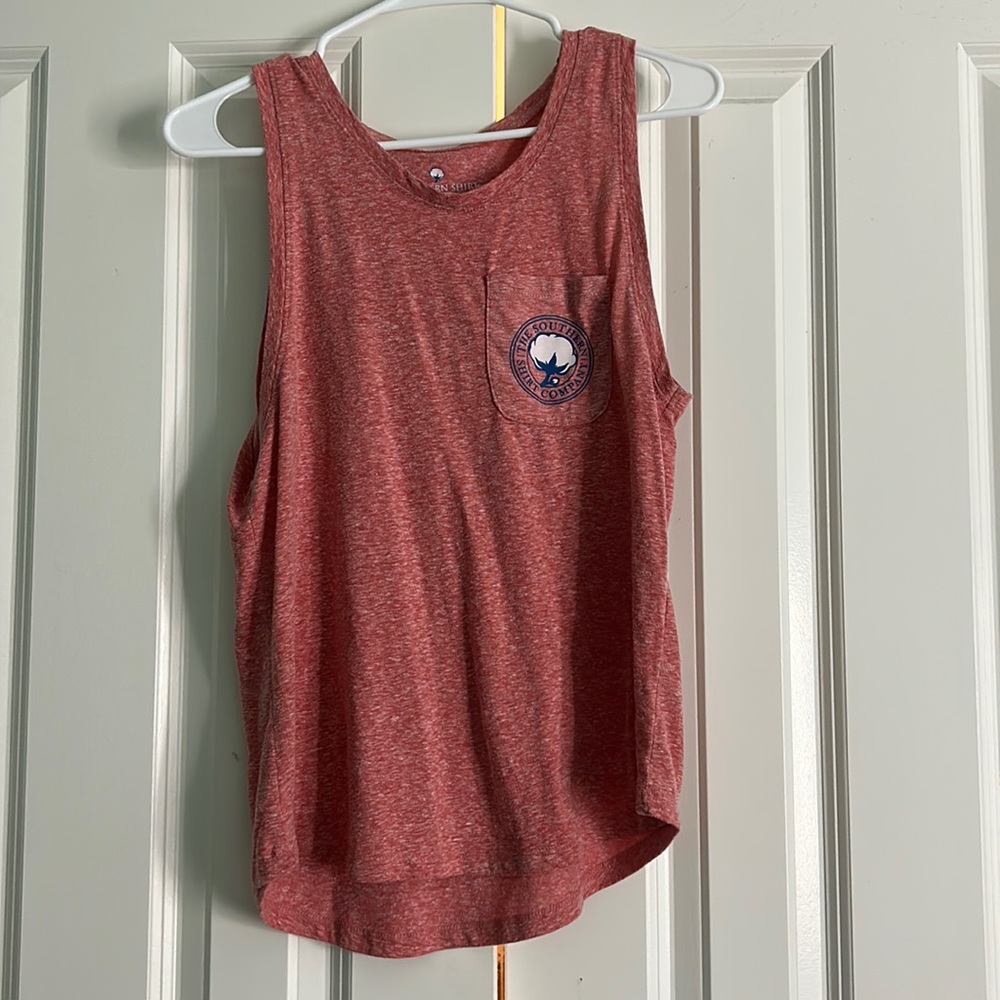 The Southern Co Tank Coral Pink Small